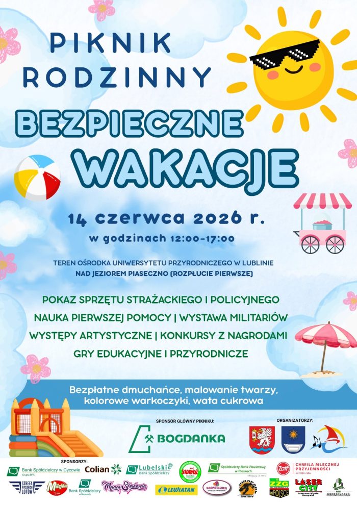 Miniaturka artykułu Piknik „BEZPIECZNE WAKACJE”